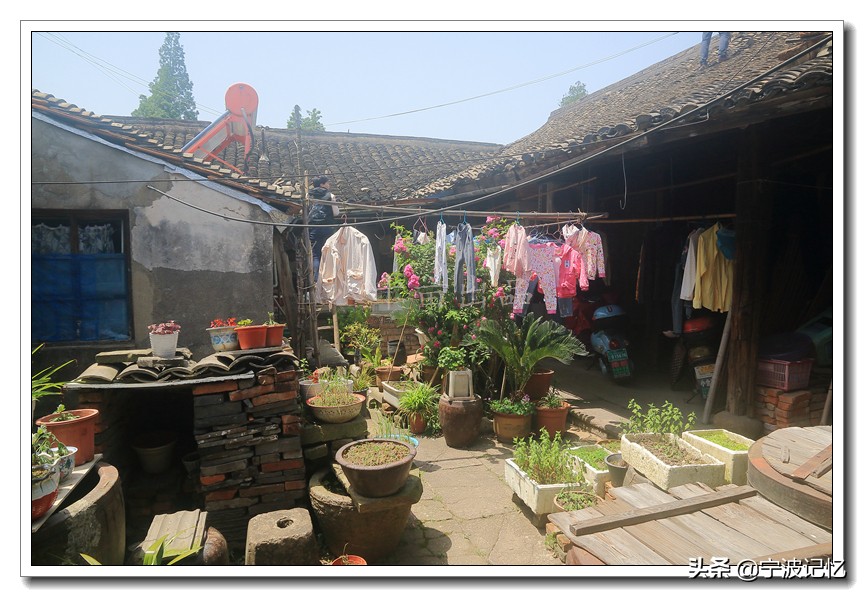 宁波北仑小港布旗岭石屋古村,大碶头古村