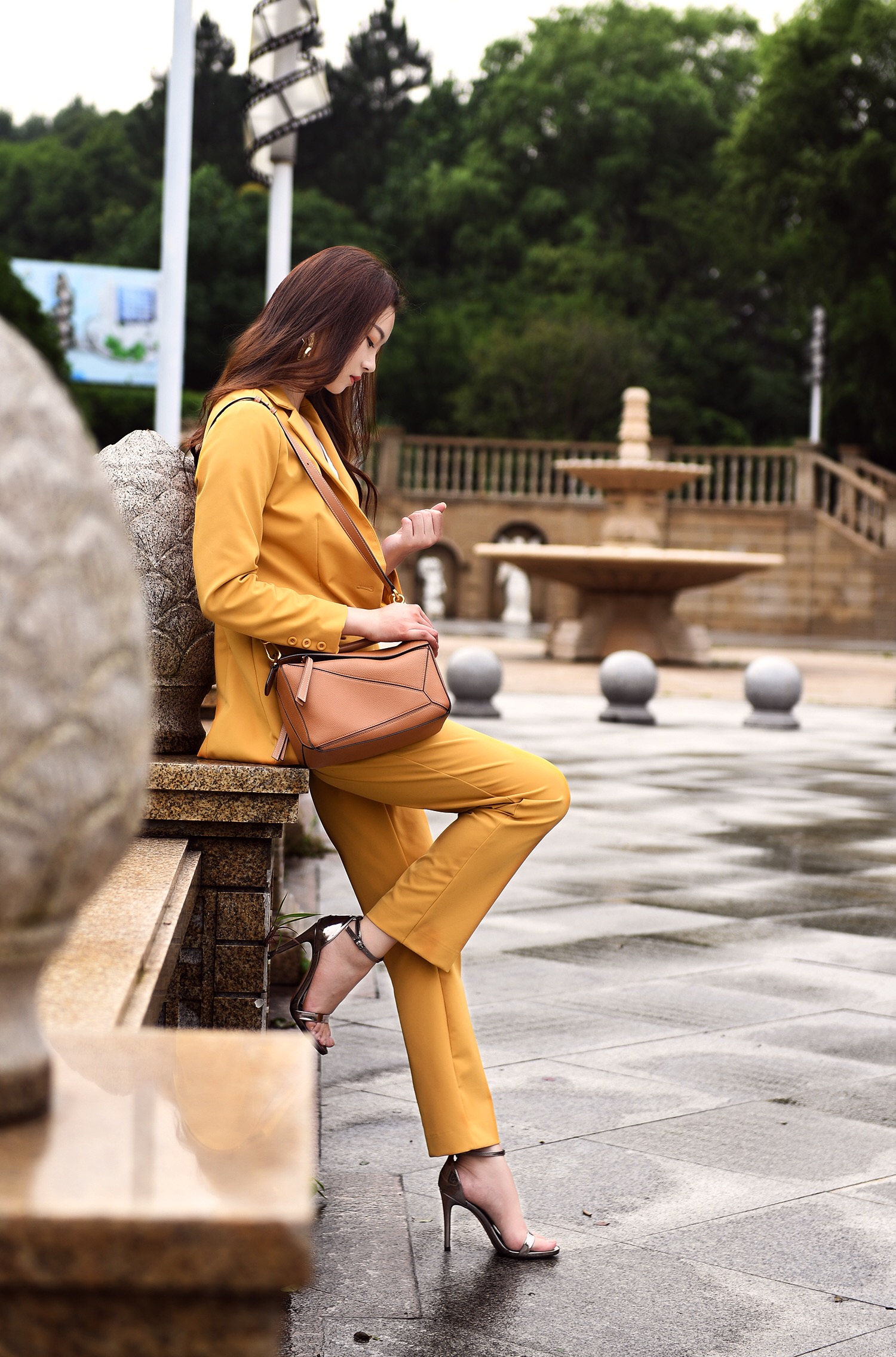 黄橙绿颜色的手账,夏天色彩手账图片