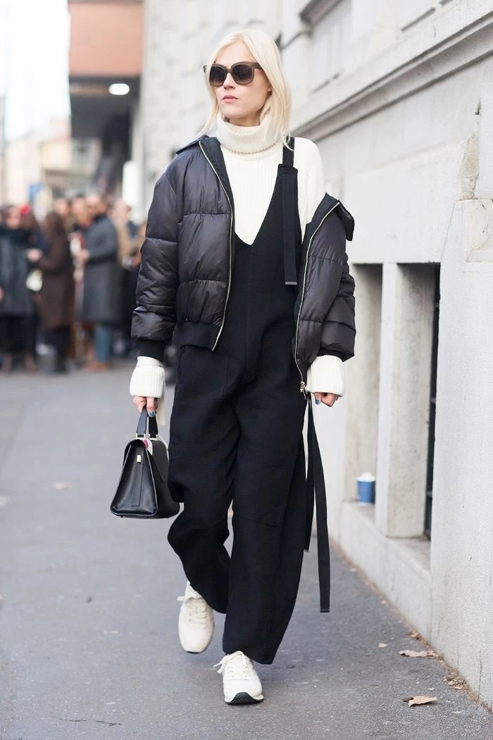 矮个子棉服怎么穿才好看,小个子宽松长款棉服怎么搭配