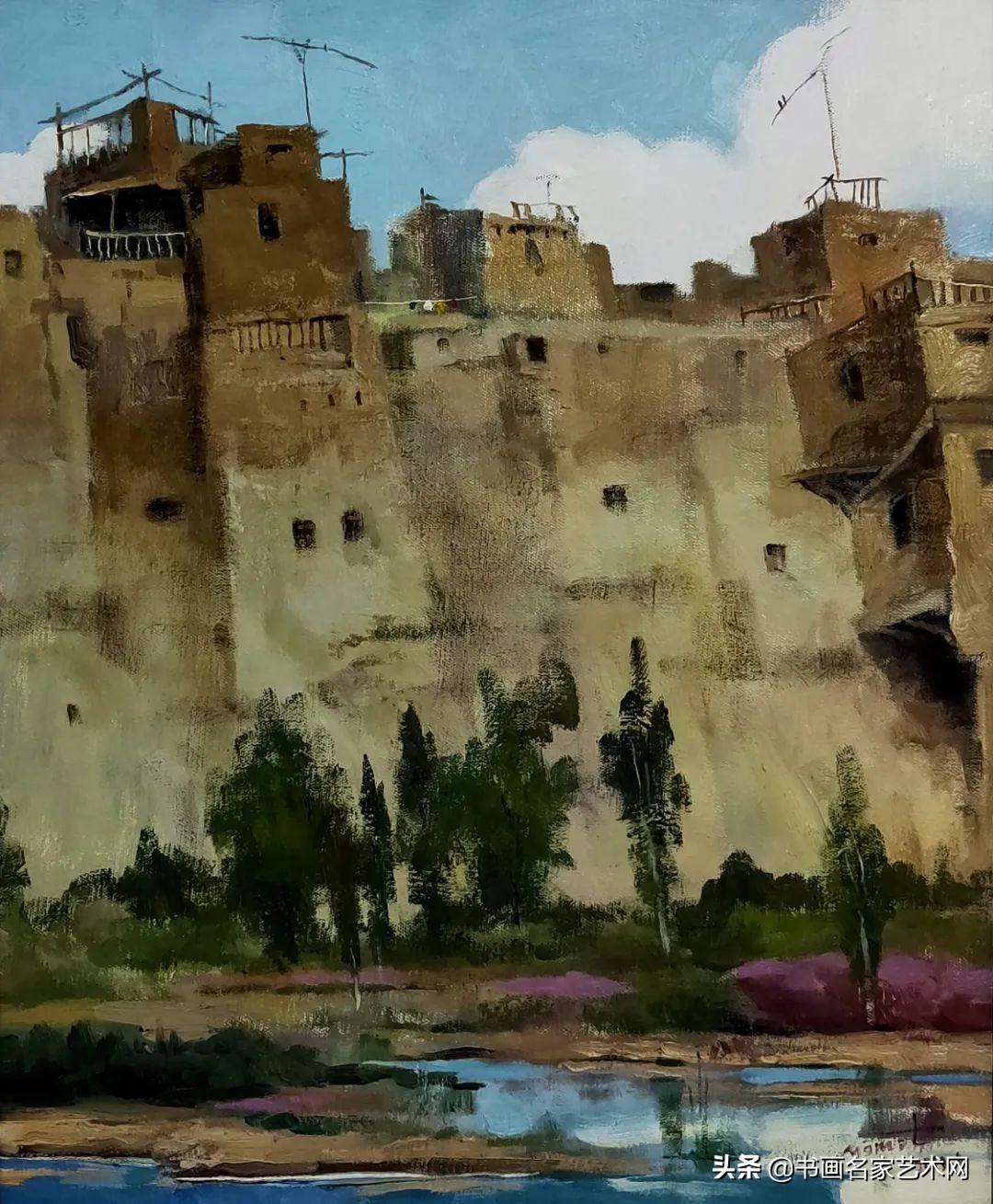 「艺术中国」——买买提江·那斯尔丁绘画作品鉴赏