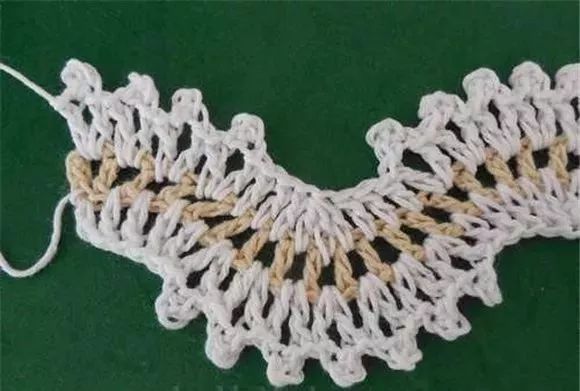 钩针耳环教程图解,钩针编织耳环图解