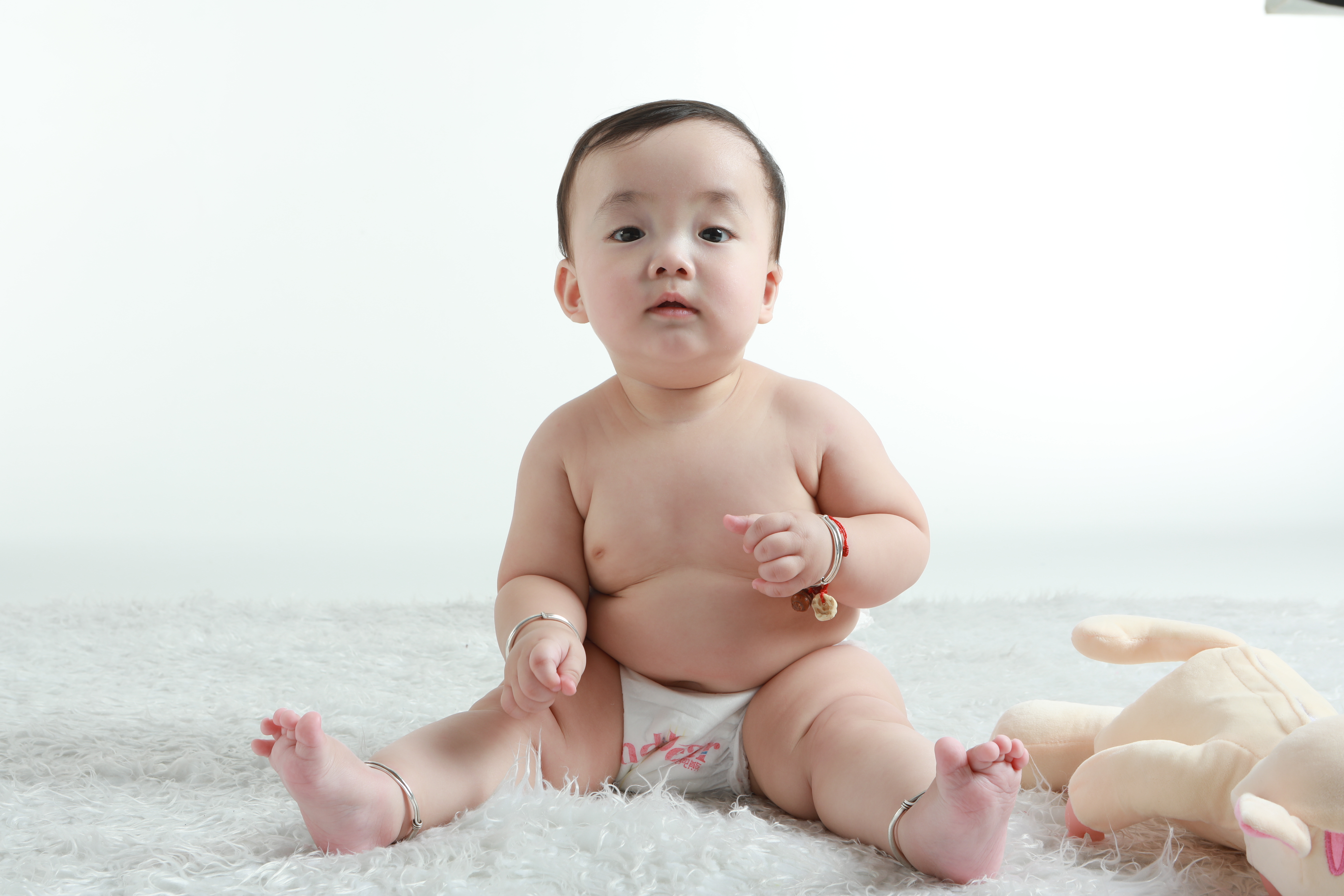 米兜宝宝成长过程,米兜熊纸尿裤红屁股吗