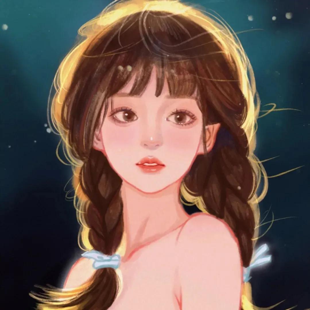 10-13岁女生小学生仙气闺蜜头像,超好看的男生兄弟动漫头像