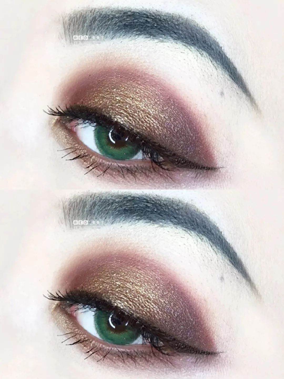 韩系日系眼妆,日系韩系眼妆对比