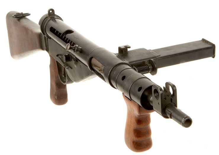 澳司登mki冲锋枪,改良之后的司登冲锋枪