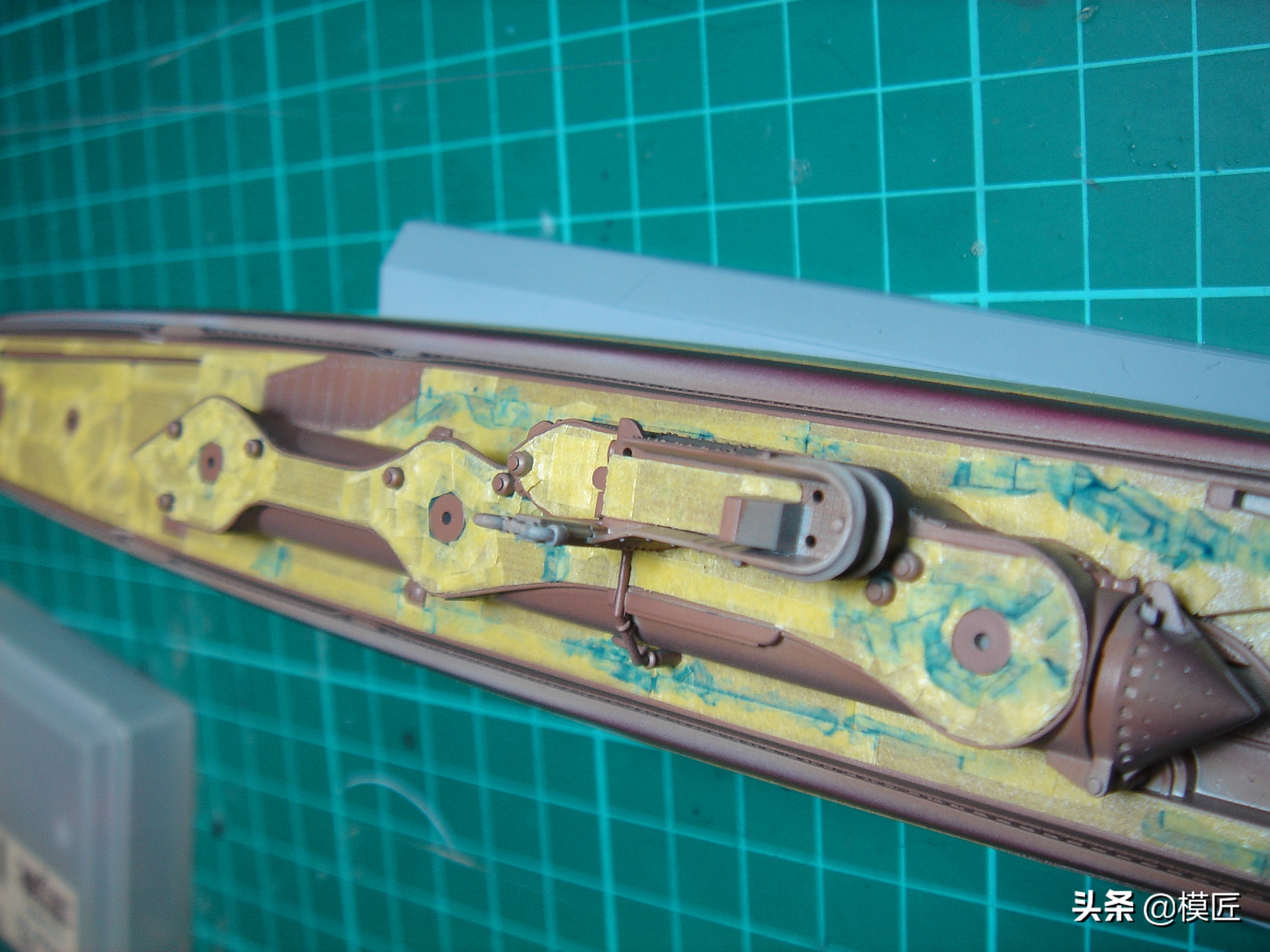 藏着飞机的二战奇葩日本潜艇伊400|模型制作手记