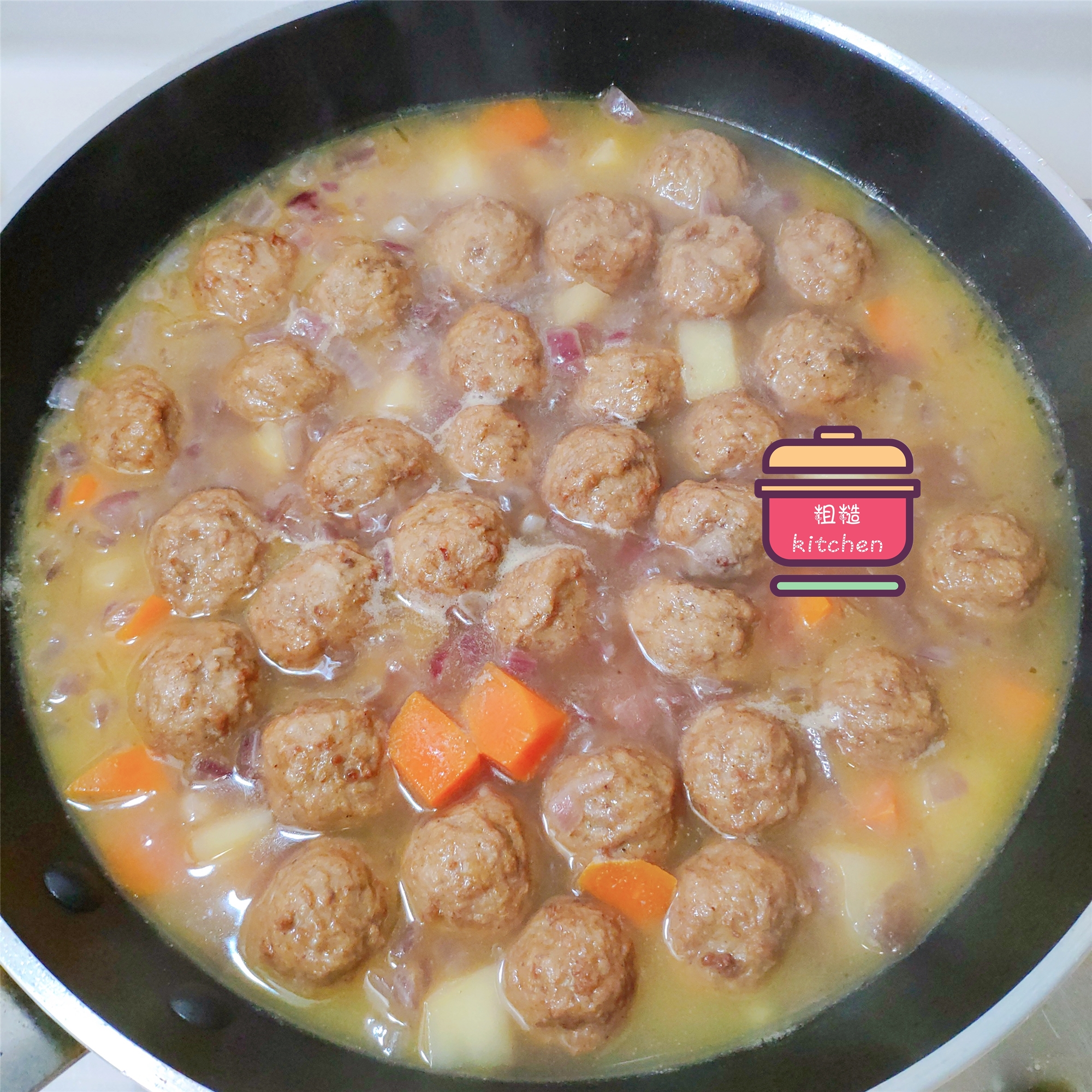 宜家咖喱蔬菜丸饭做法,宜家咖喱蔬菜丸饭