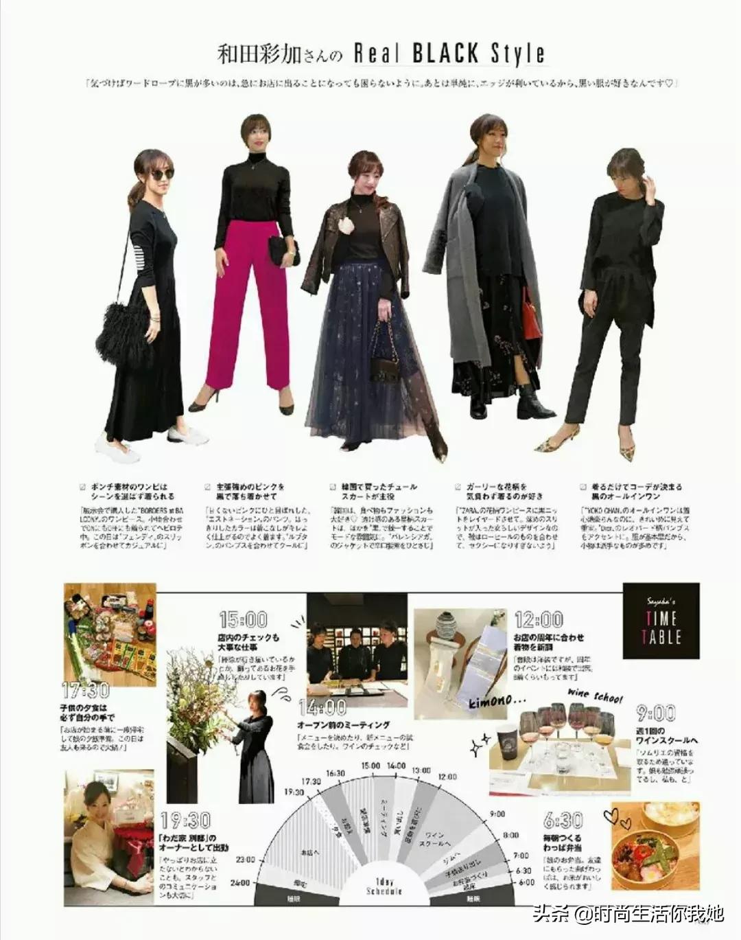 冬季一身黑穿衣搭配,入冬了教你如何百搭穿衣