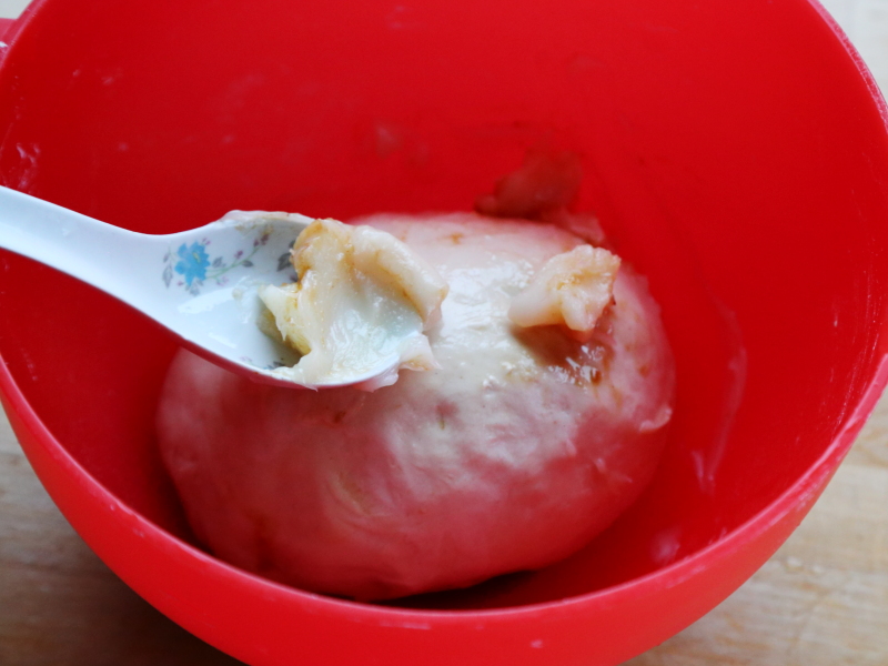 白吉馍不放青椒好吃吗,白吉馍不空心