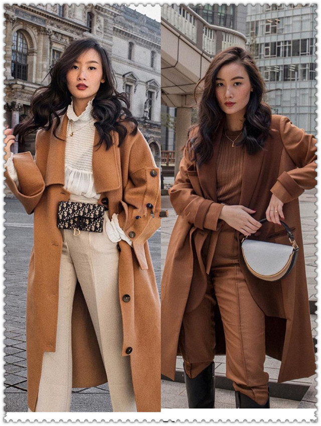 小个子穿搭158教师大衣,小个子穿搭145-150穿搭技巧