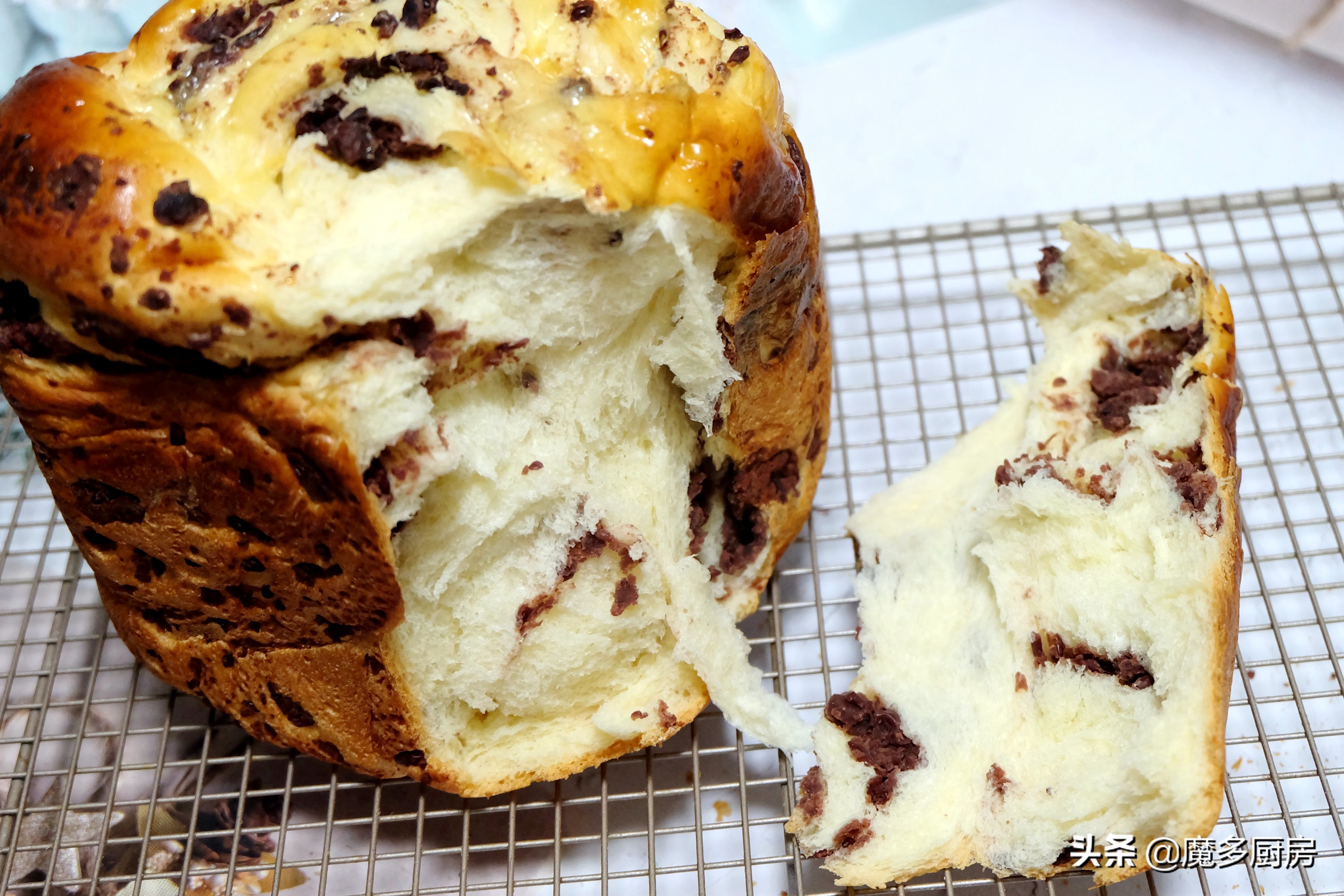 这个手撕豆沙面包在朋友圈收获很多赞,健康营养,好吃又好做