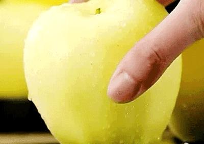 小时候吃的又黄又大的苹果,山东人小时候最爱吃的