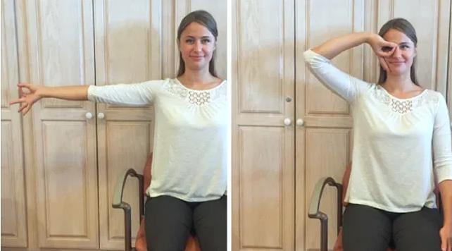 “医生,我胳膊肘伸不直了,还用不了筷子了,我是怎么了啊?”