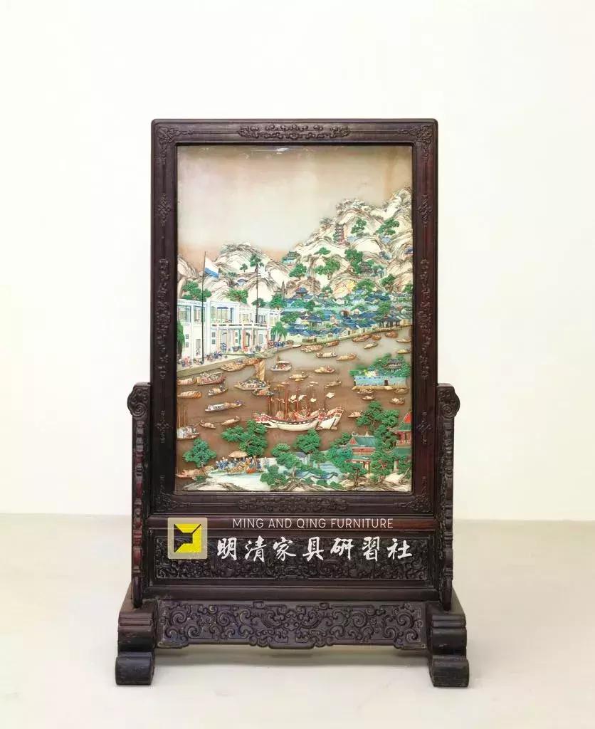 螺钿工艺古家具,螺钿工艺在清代家具中的装饰艺术