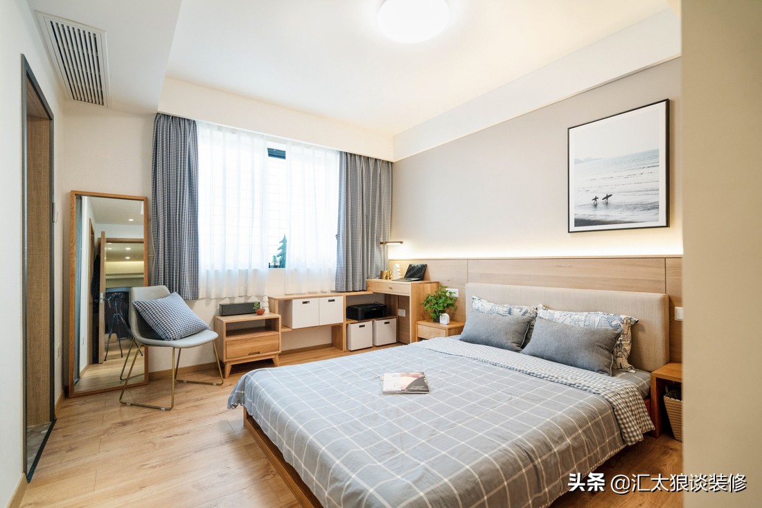 95平三房两卫一厅简约,95平小三房3w简装