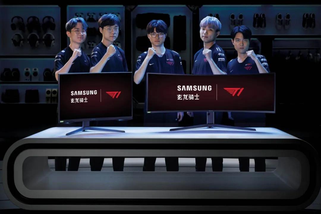 三星电子成为T1俱乐部官方显示设备合作伙伴