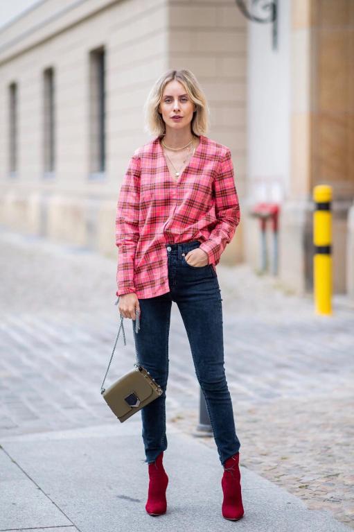 塞衣角今年最流行穿法,塞衣角搭配图解