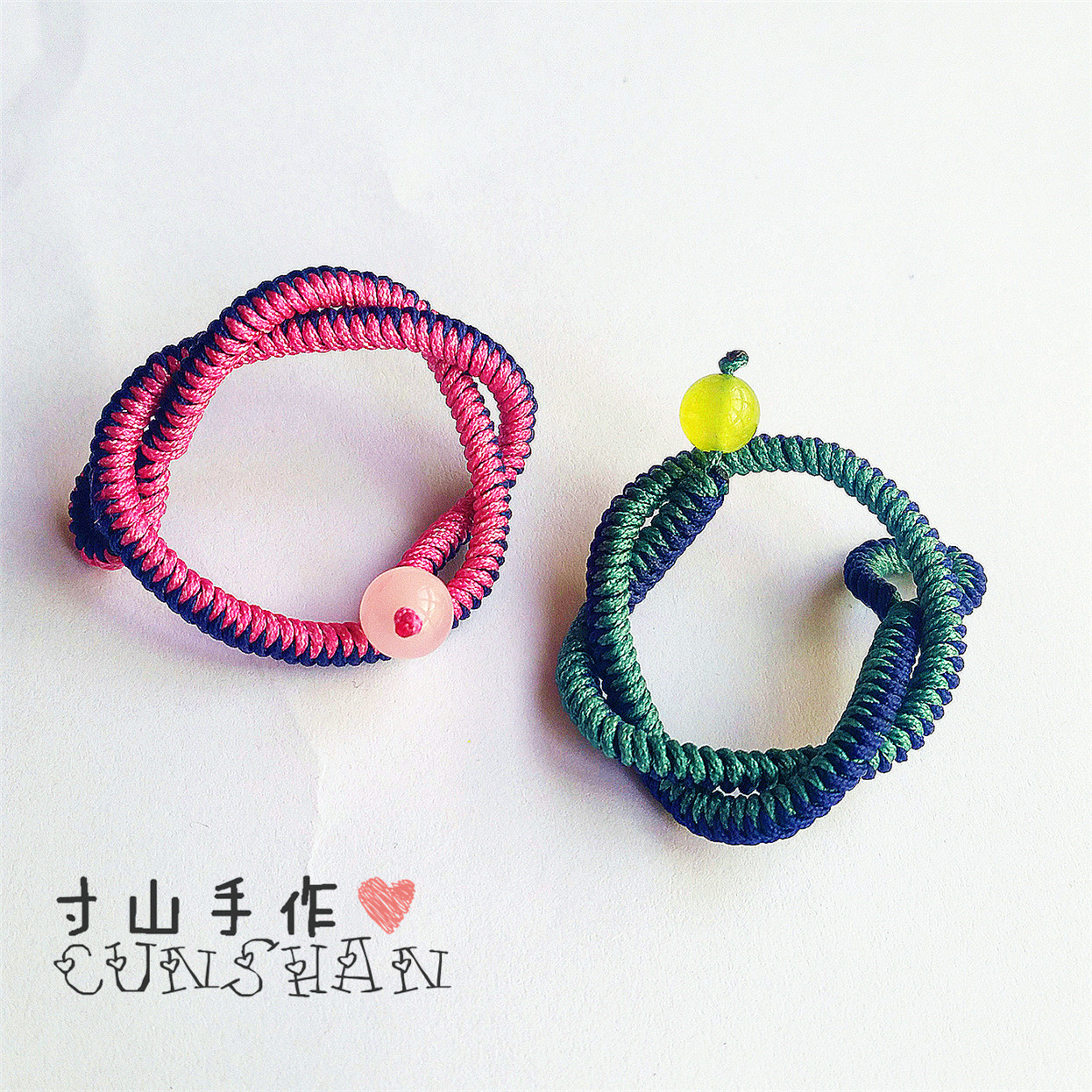 文玩手串绳教程,怎样快速编手链上的绳结视频