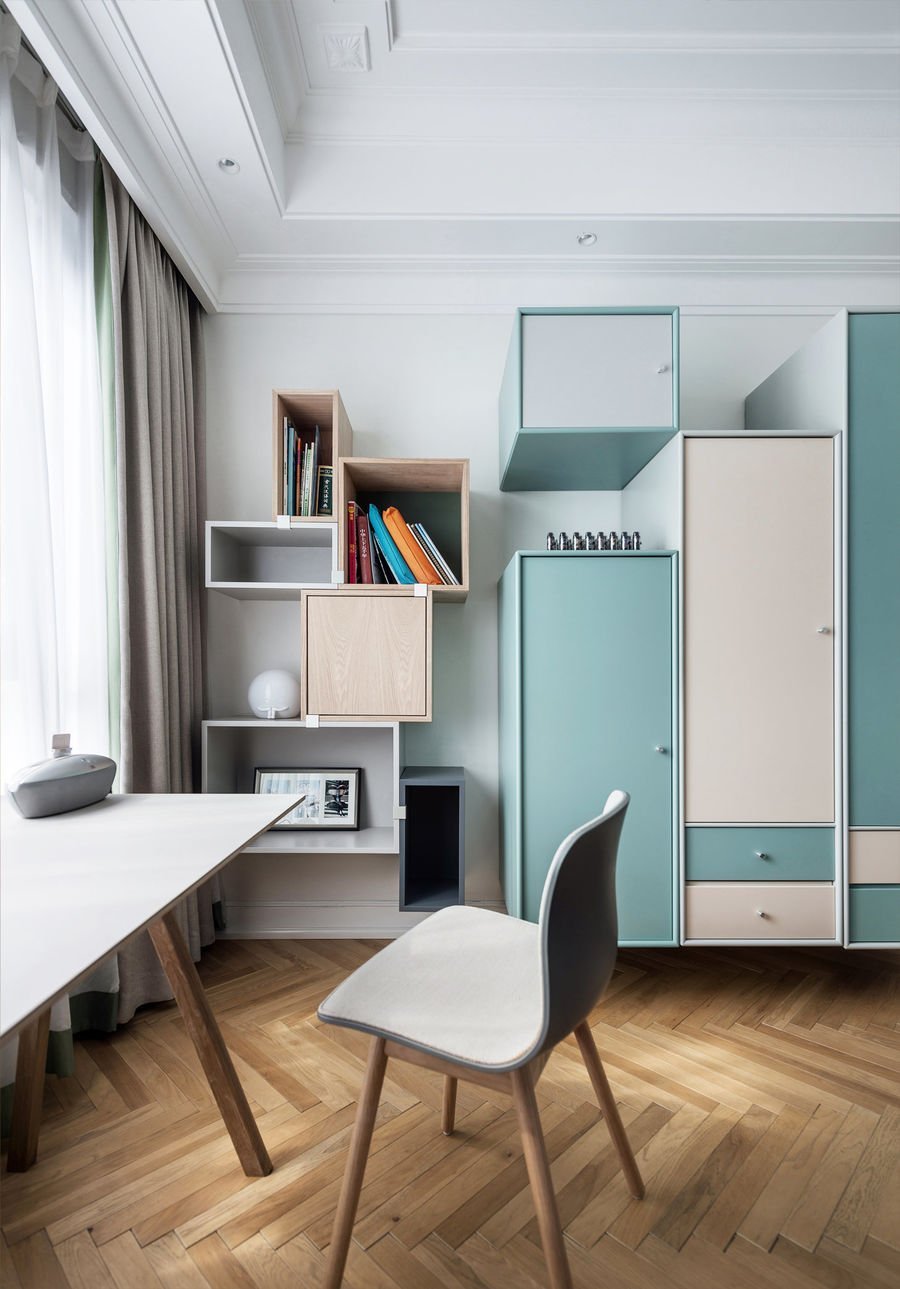 成都平层设计效果图,成都47.5平方平层公寓装修效果图