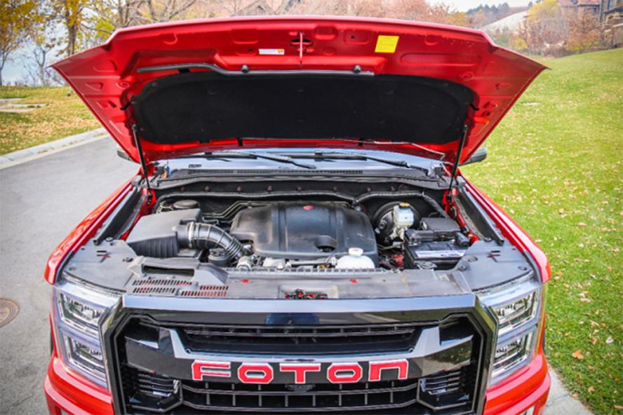 福田皮卡新款8万元加长版,福田大将军皮卡标配两驱柴油版