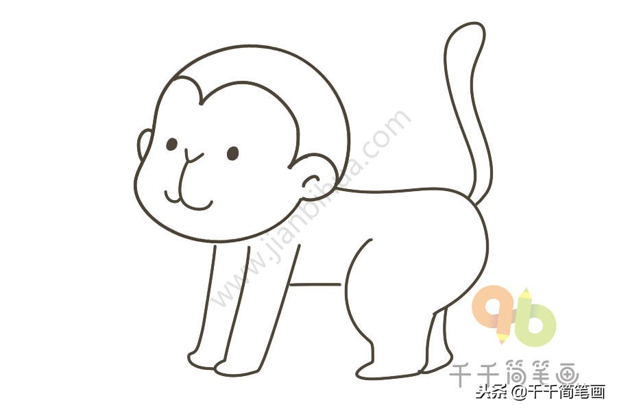 涂色动物打印大图,3-6岁涂色动物打印大图