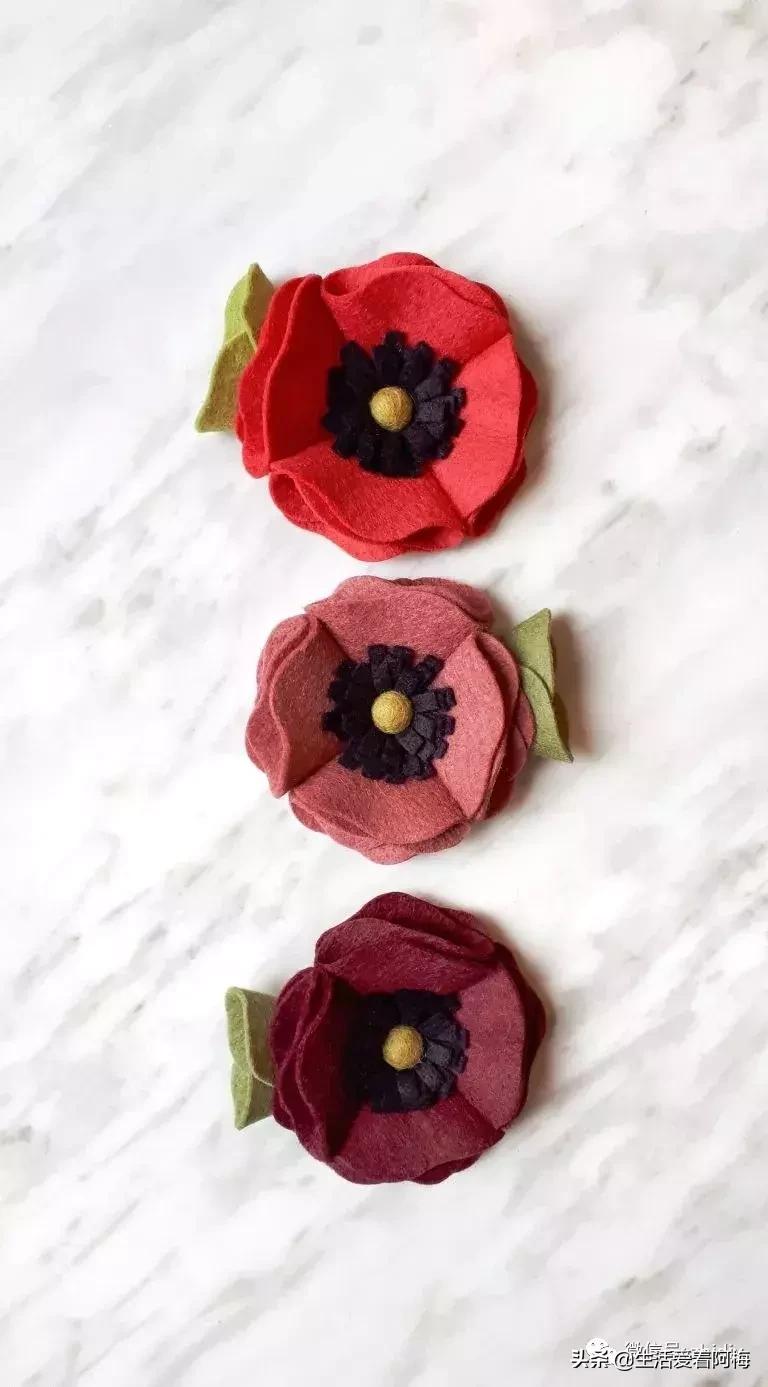 做手工布艺大全简单又漂亮,儿童节手工a4不织布布艺作品