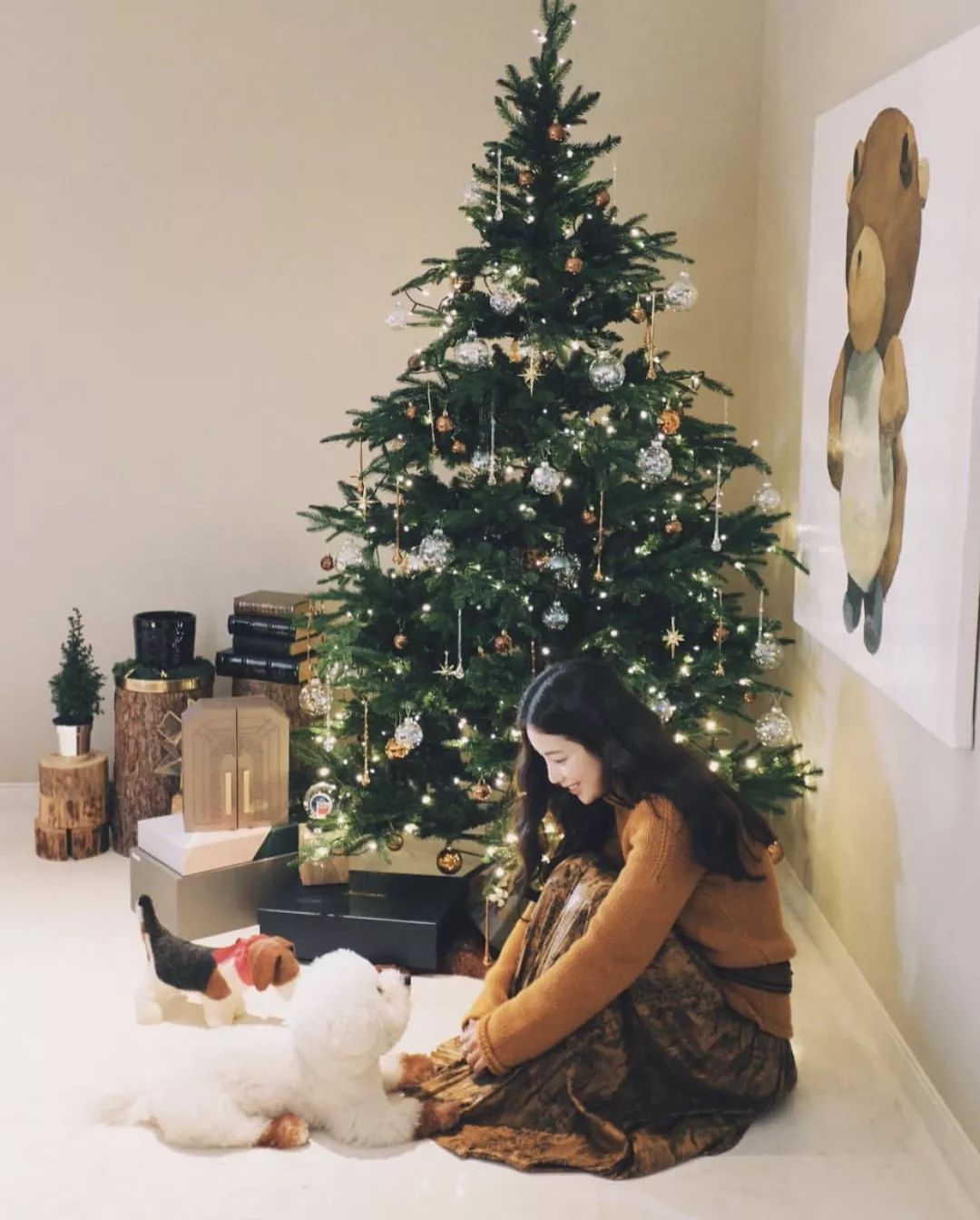 欧美时尚博主穿搭示范冬,韩系慵懒风冬季穿搭博主