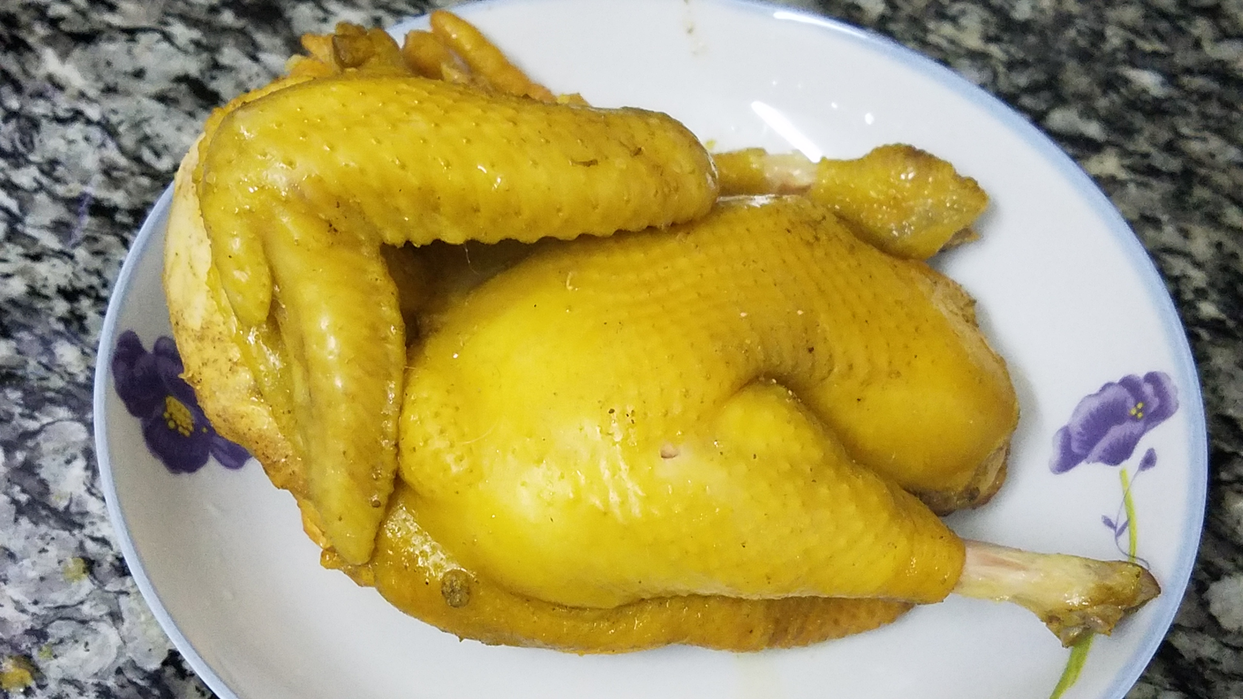 广东正宗的水煮盐焗鸡,广东用盐的盐焗鸡爪的正宗做法