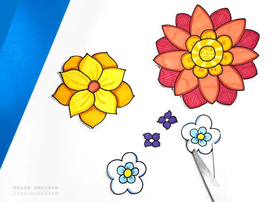 儿童画感恩教师节绘画,幼儿教师节贺卡简单又好画