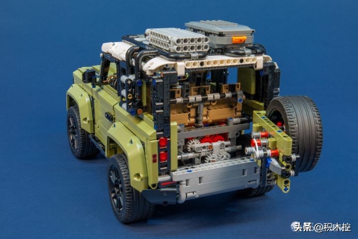 乐高路虎42110拼装详细过程,乐高路虎42110