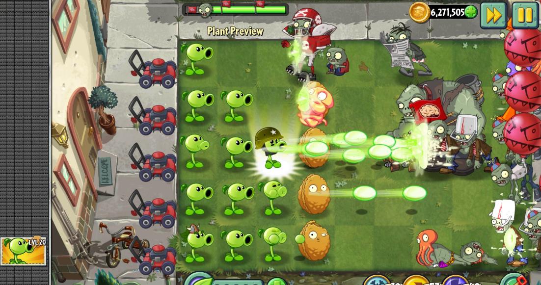 横扫千军双倍活动,手游植物大战僵尸无尽版最强布阵