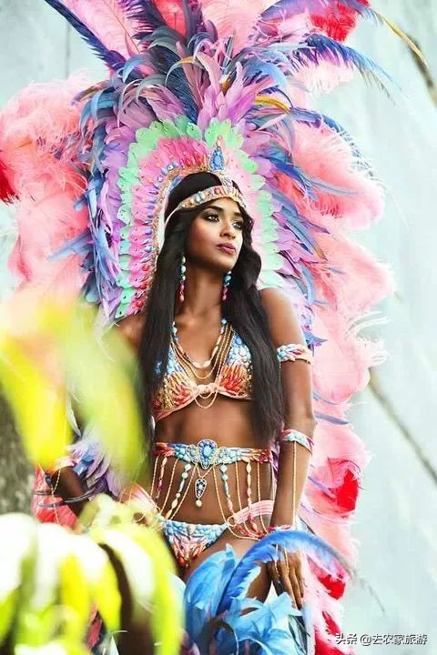 真实的巴西狂欢节,巴西惊艳沙滩狂欢节