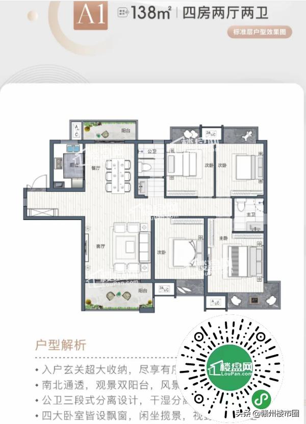 赣州联泰天璟户型图,蓉江新区联泰天禧好不好