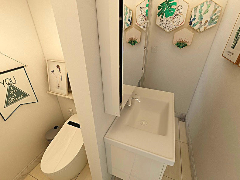 卫生间4平方可以干湿分离不,4平米的卫生间也能干湿三分离