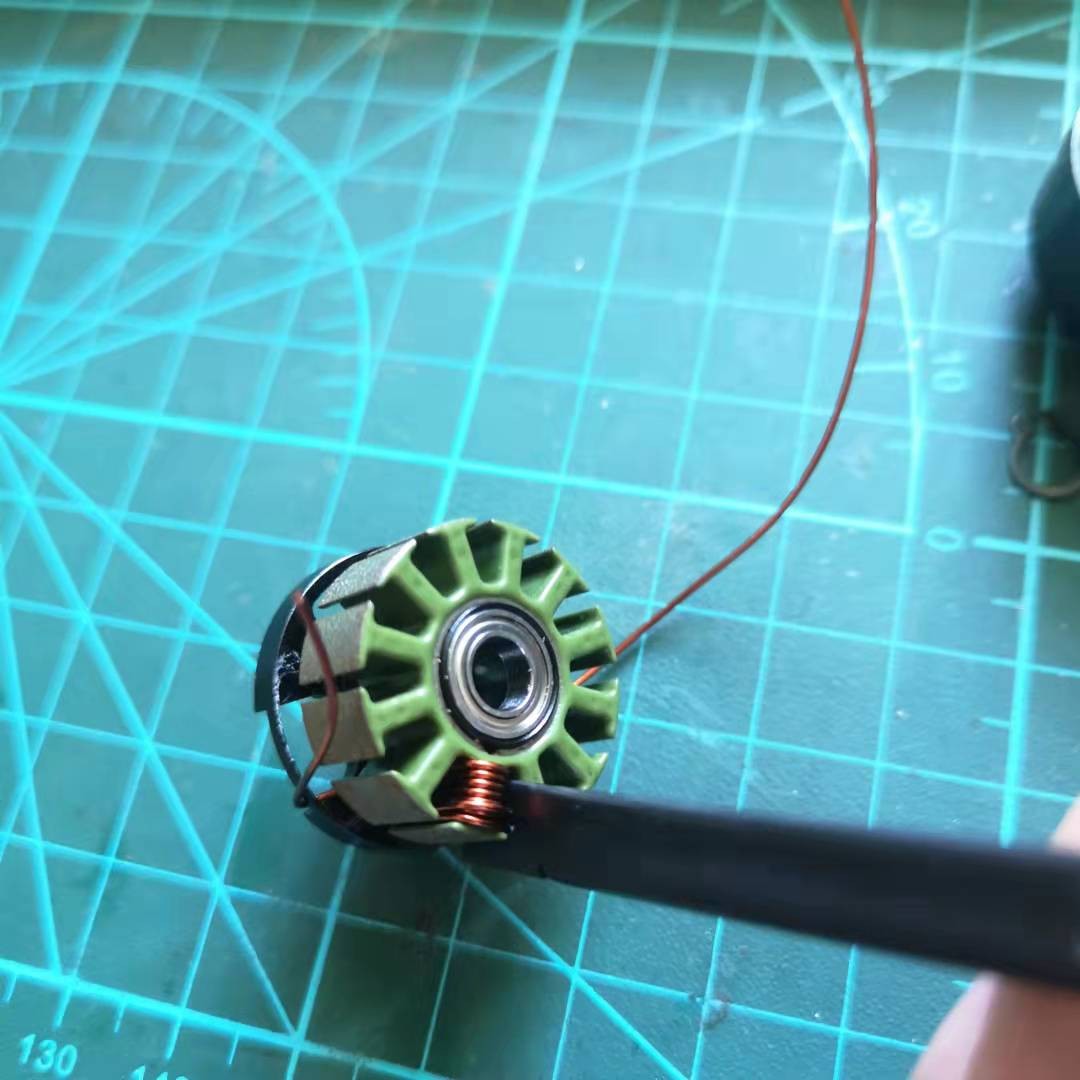 改kv值绕电机线圈教程,大功率电机重新绕线