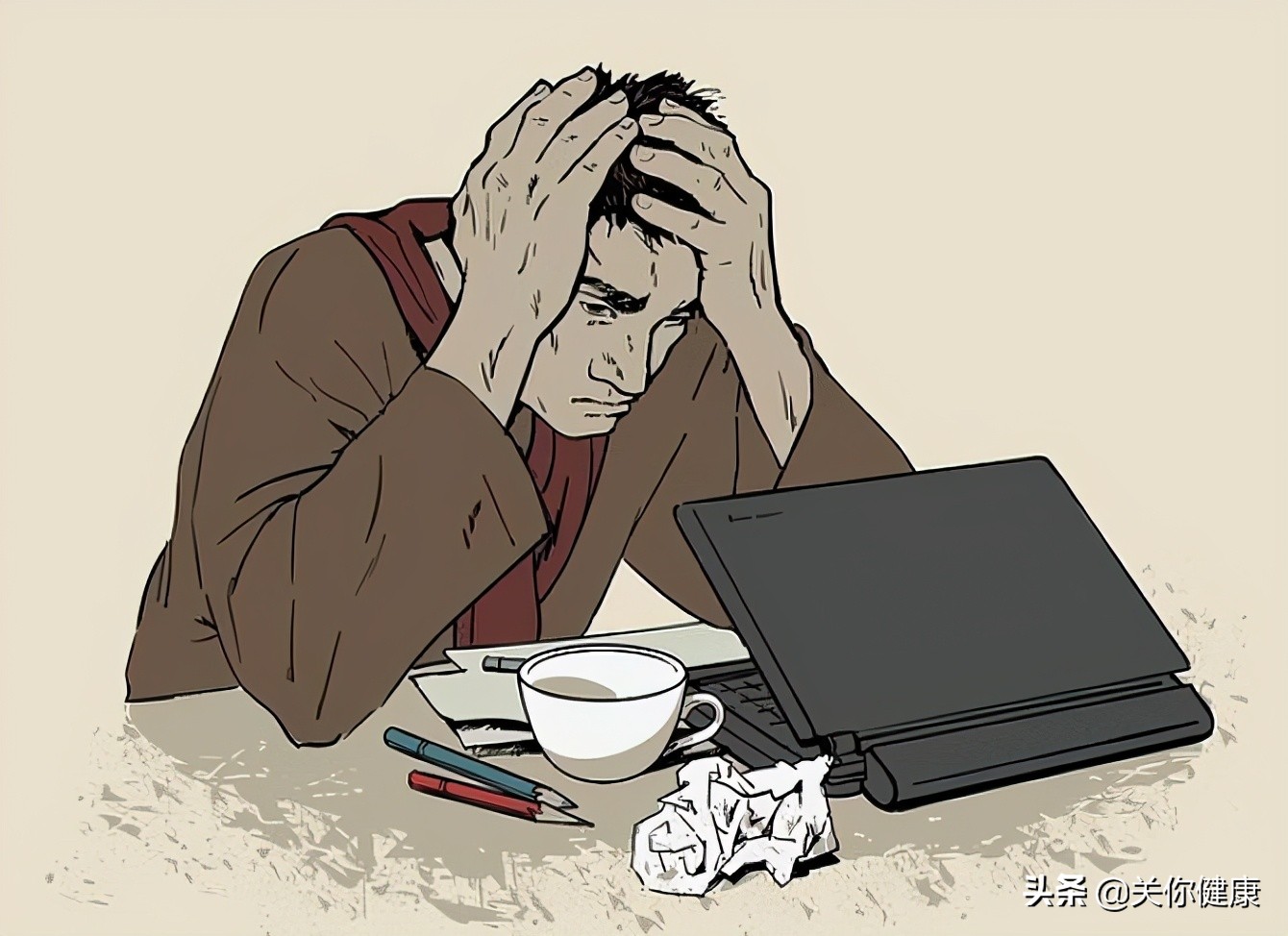 头痛的17种症状图,判断头痛最简单方法