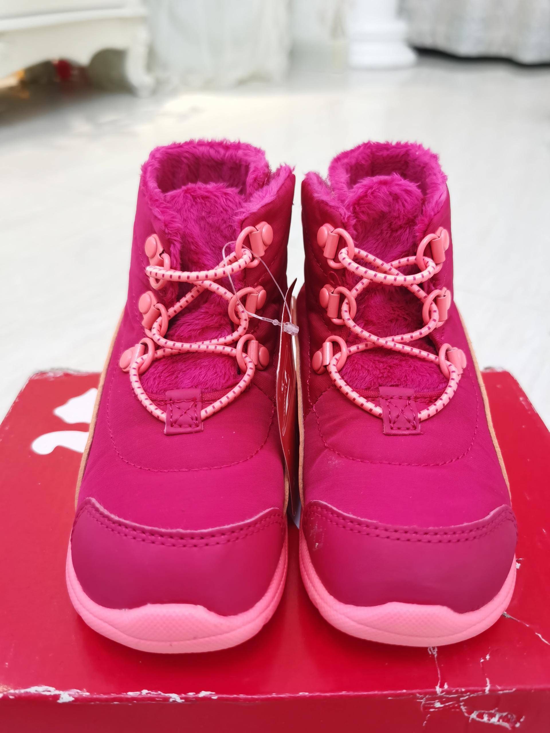 「双十一晒单」踏雪无忧:彪马小童加绒运动靴