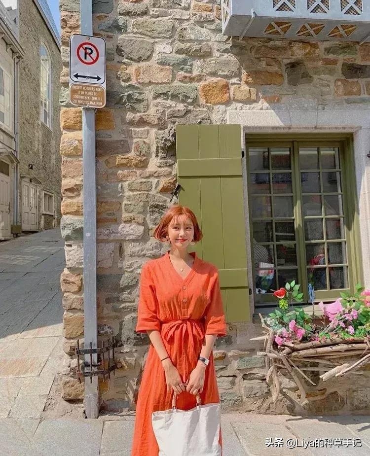 今年爆火的脏橘色,2019超in脏橘色千万别穿会上瘾