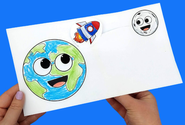 中秋节手工绘本模板,中秋节绘本赠品