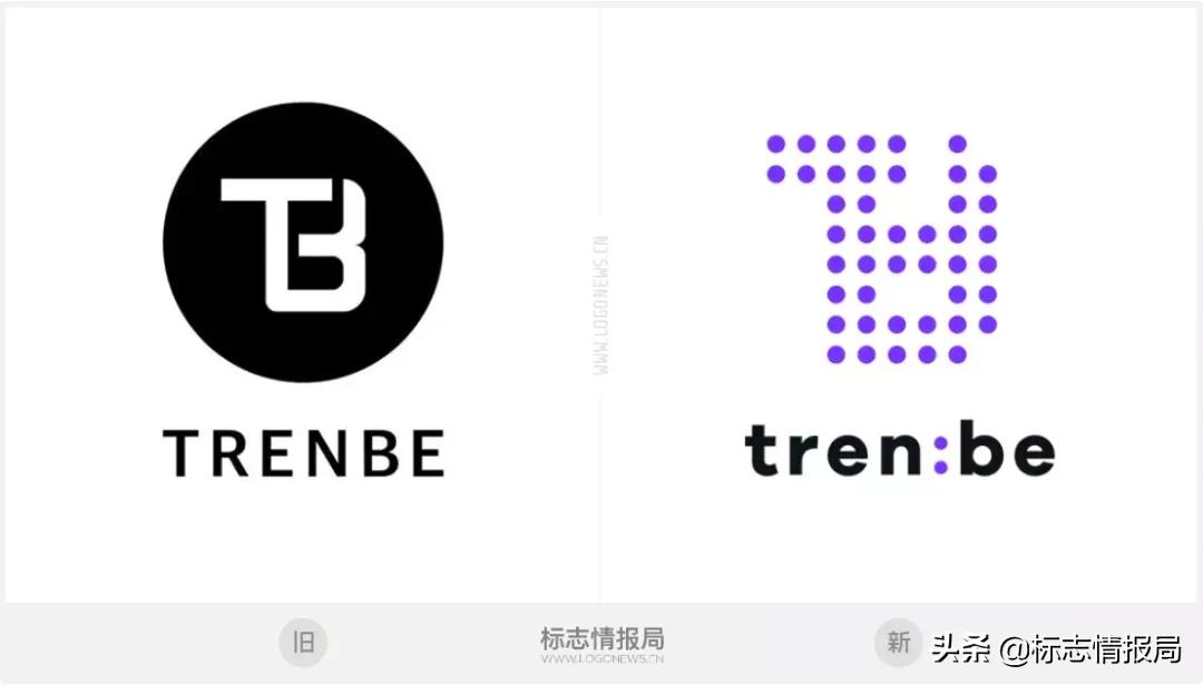 韩国知名奢侈品购物平台Trenbe更换全新LOGO