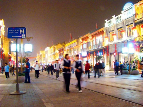 北京前门大栅栏游玩推荐,前门大栅栏旅游图