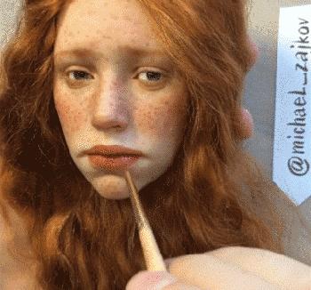 看过这位俄罗斯帅哥制作的人偶,不禁感叹:逼真得有点慎人了