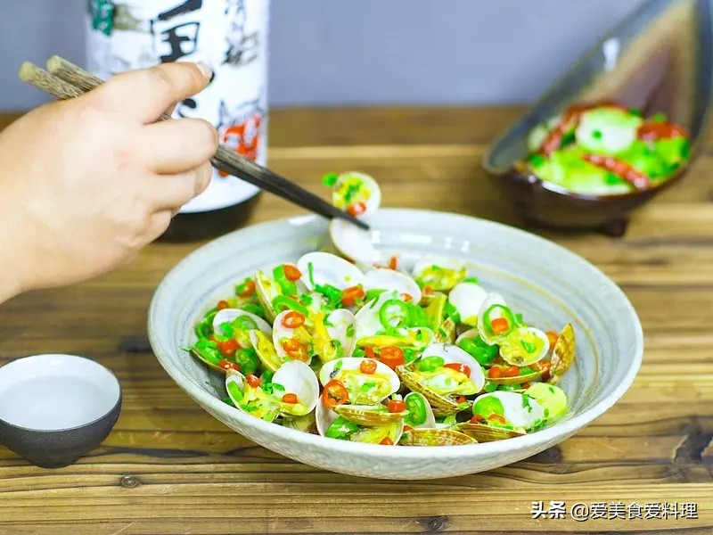 炒蚬肉怎么炒不腥,尖椒炒蚬子图解