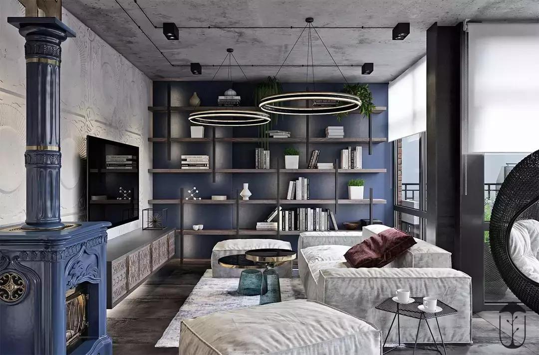 深圳70平米工业风装修,深圳工业厂房装修设计