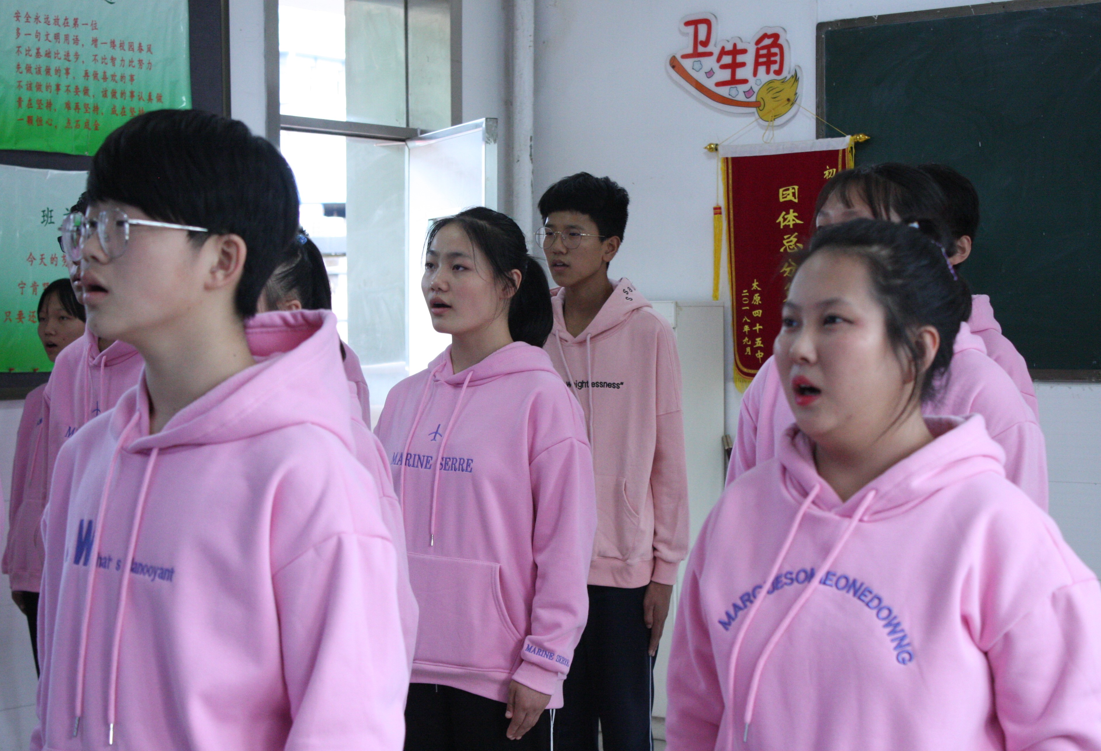 太原五中2018年合唱比赛,太原学校红歌比赛