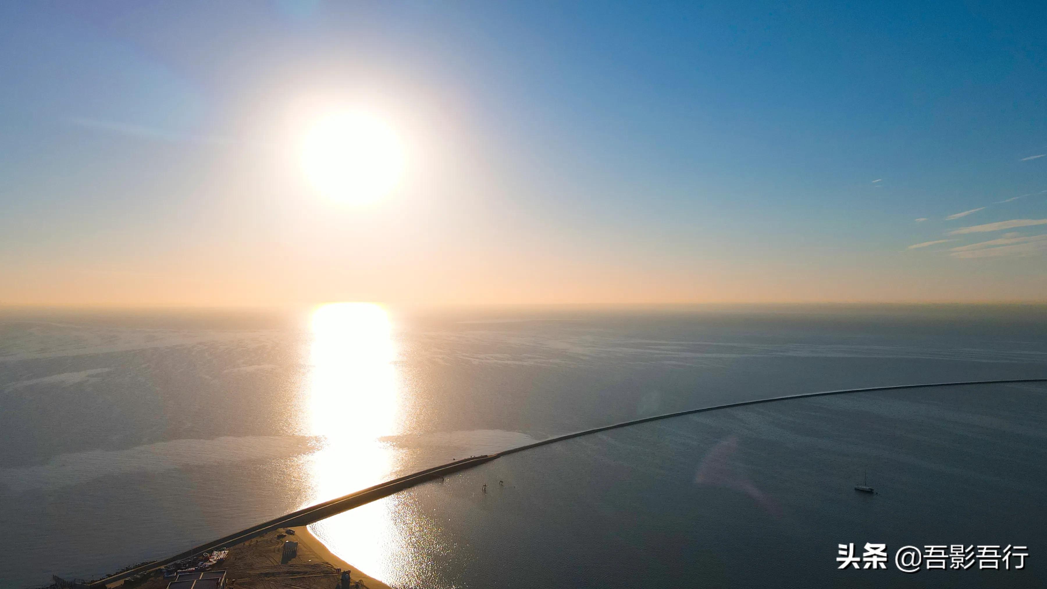天津自驾东疆港看海,天津东疆黄金海岸自驾游