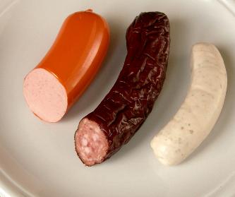 令人垂涎欲滴的德国香肠