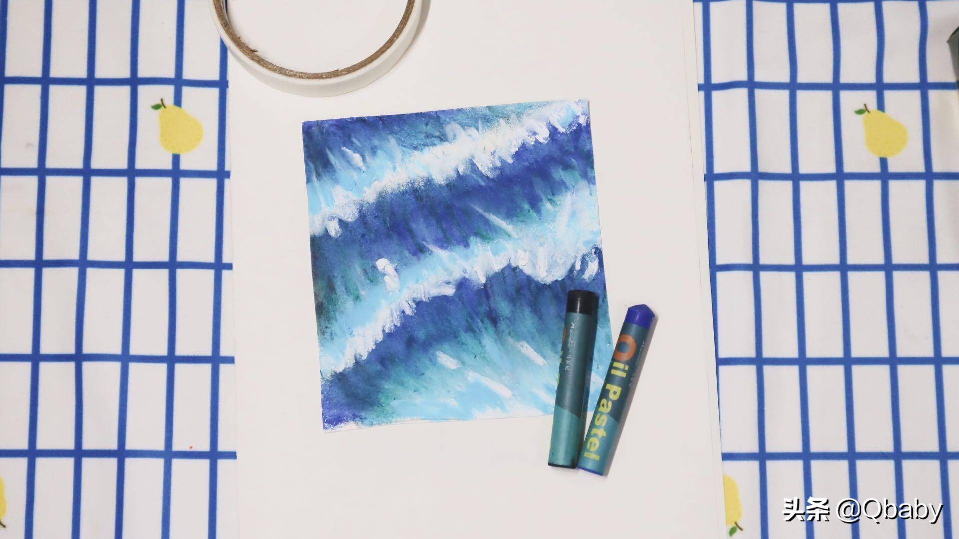 在家也能上美术课,美术课手工