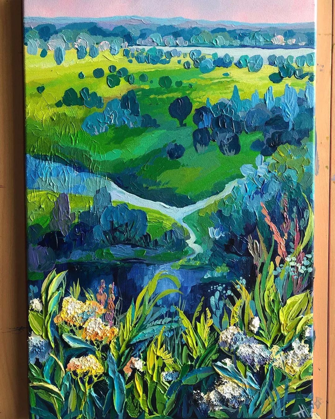 简单又有艺术感的油画怎么画,油画风景细节怎么画