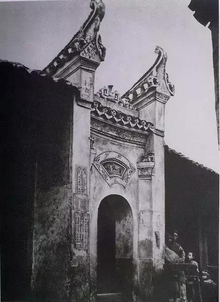 100年前中国风景建筑老照片,两亿多年前的景观